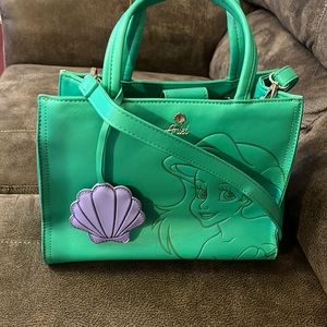 Disney “loungefly” Ariel clutch or cross body purse. Smoke free home!